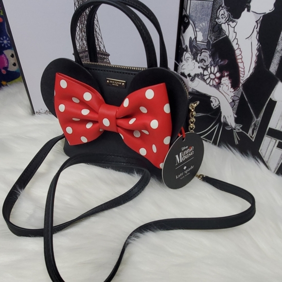 NWT Kate spade x Minnie Mouse Mini Maise Bag - Picture 2 of 6